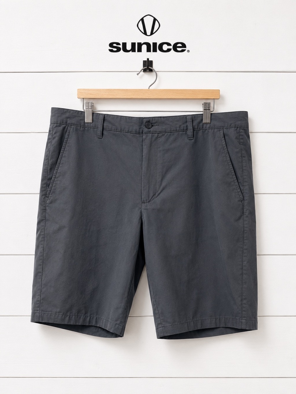 SUNICE Black Golf Shorts Size 38 Men’s Stretch Performance